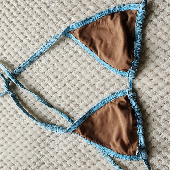 Nwt Cia.Maritima Snakeskin & Sequin Bikini - Picture 8 of 16